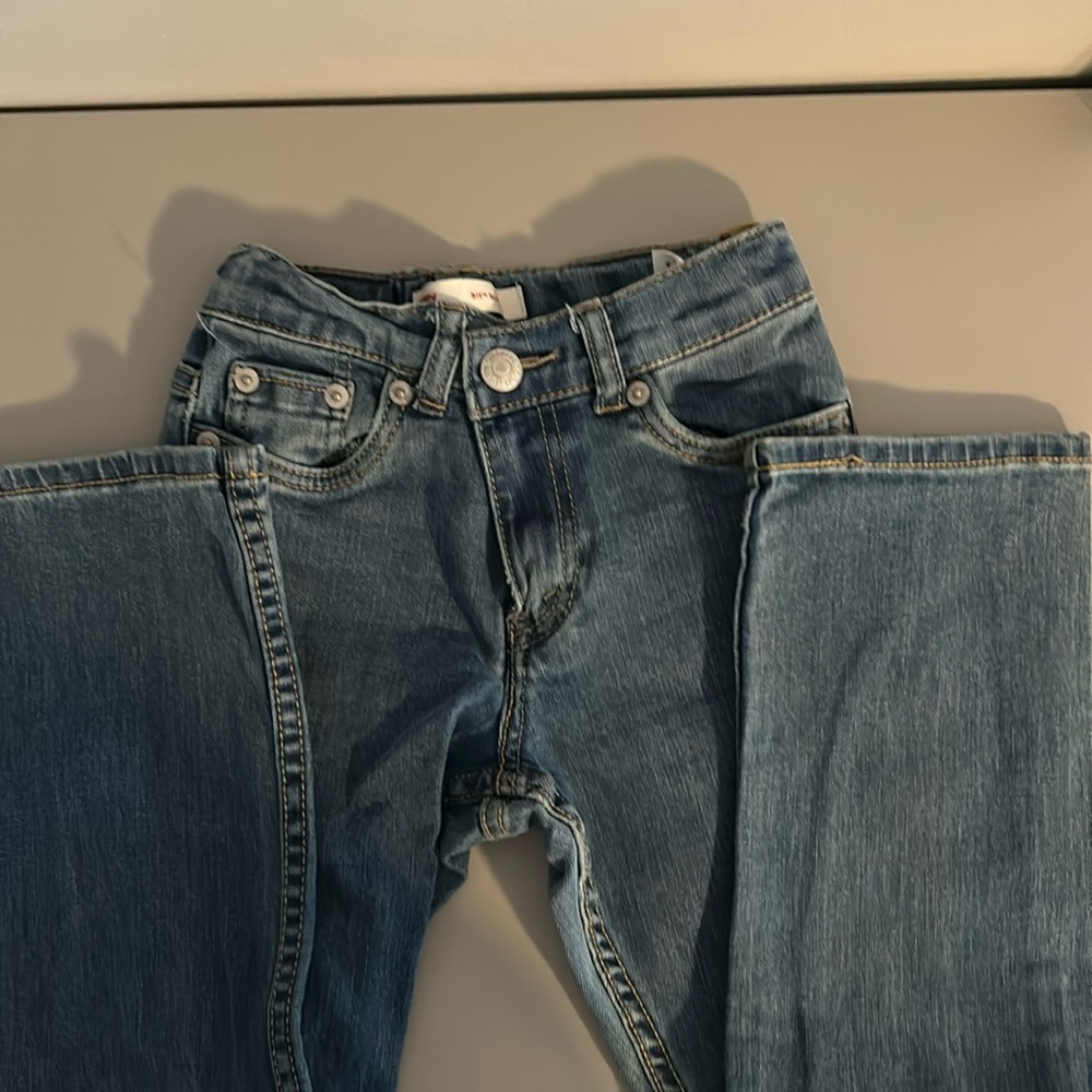 Boys Levi jeans size 7R slim